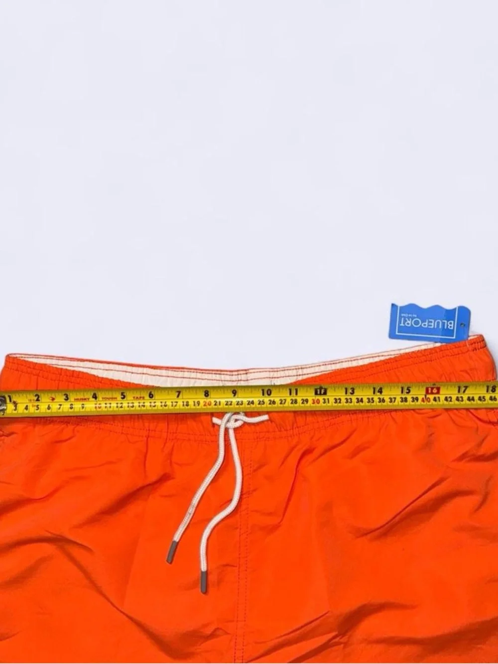 Blueport Neon Orange Swim Trunks XXL Bright Summer Beach Shorts